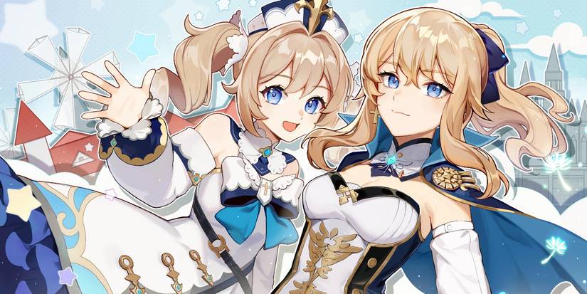 Genshin Impact Jean and Barbara