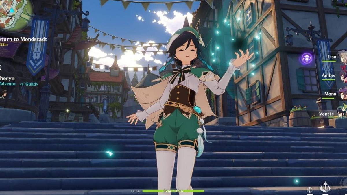 Genshin Impact Venti Trailer