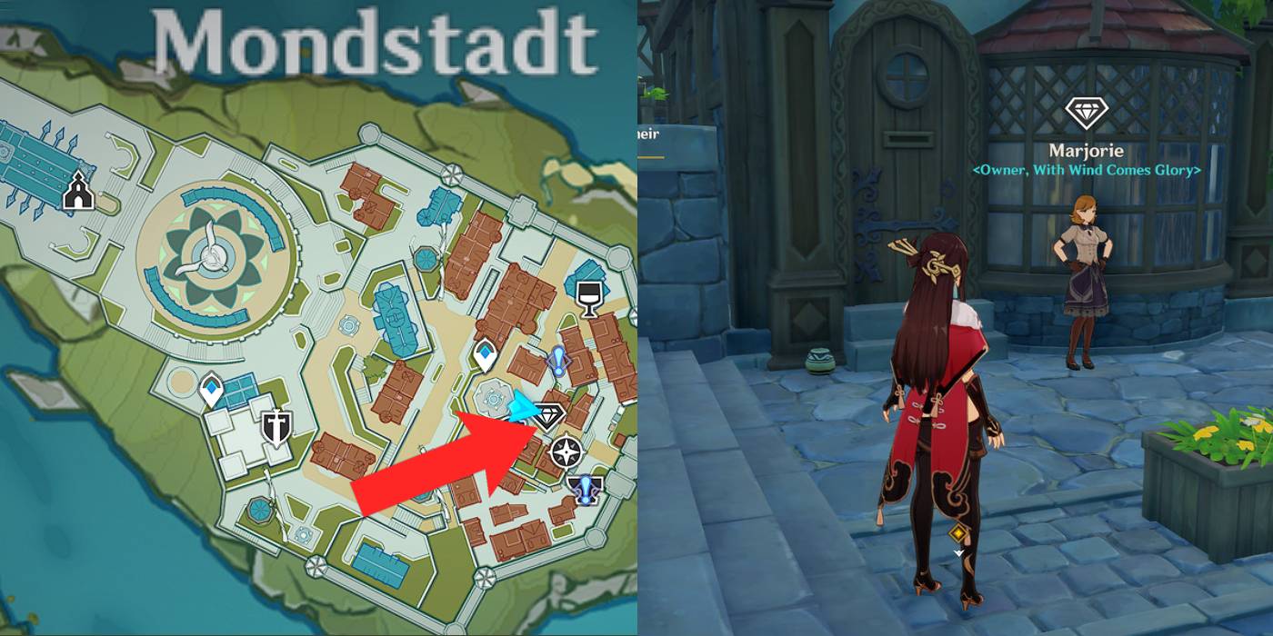 Genshin Impact Where To Find The Souvenir Shop In Monstadt And Liyue Genshin Impact Where To Find The Souvenir Shop In Monstadt And Liyue