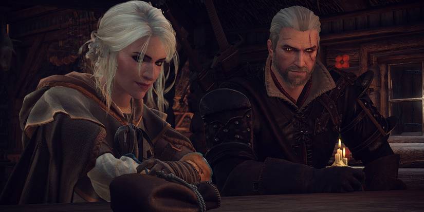 Geralt and Ciri Witcher 3 - Best Game Dads
