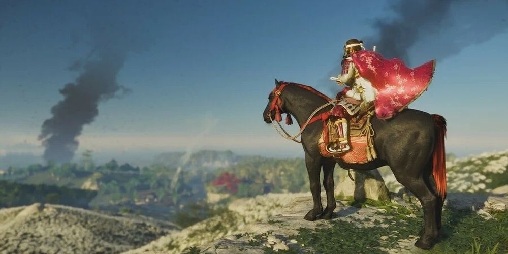 Ghost Of Tsushima New Game Plus Jin On Horse