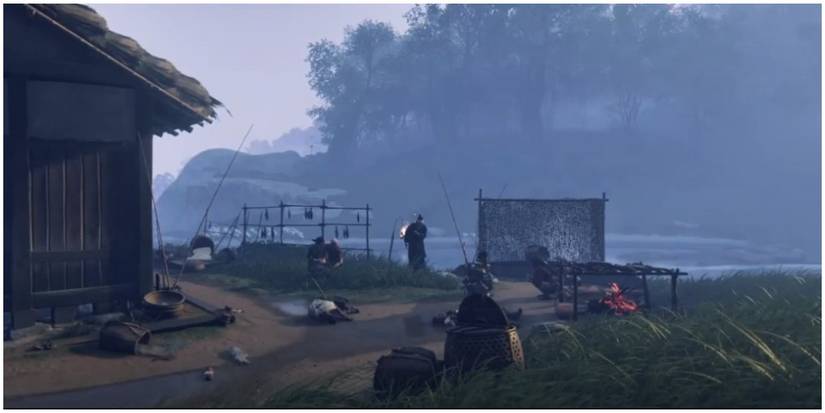 Ghost Of Tsushima Small Fishing Encampment