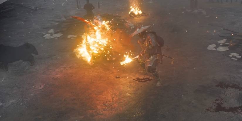 Ghost Of Tsushima Undying Flame In Action