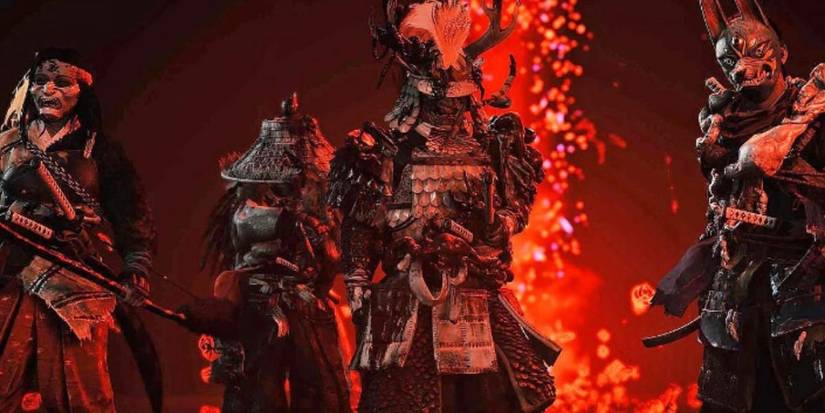 Ghost of Tsushima warriors