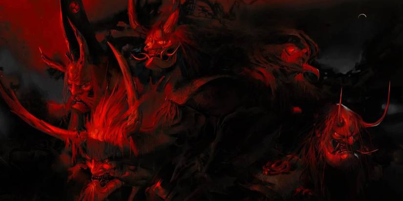 Ghost of Tsushima Legends Oni Art