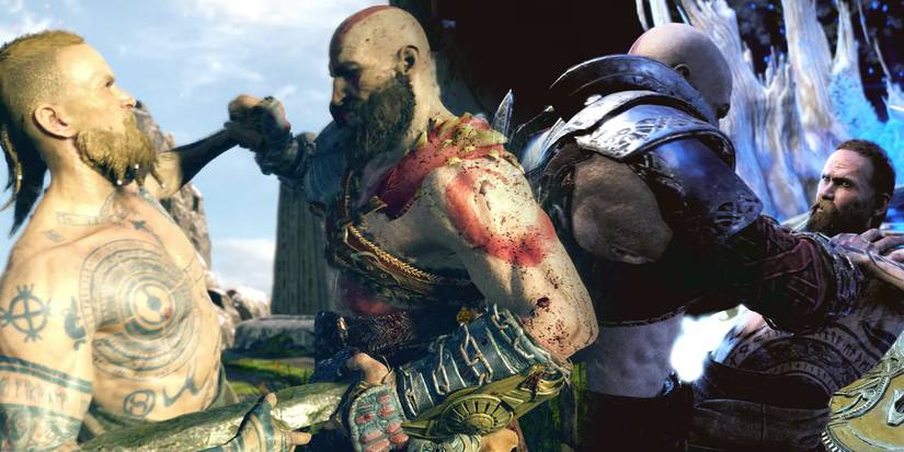God Of War Baldur Fight