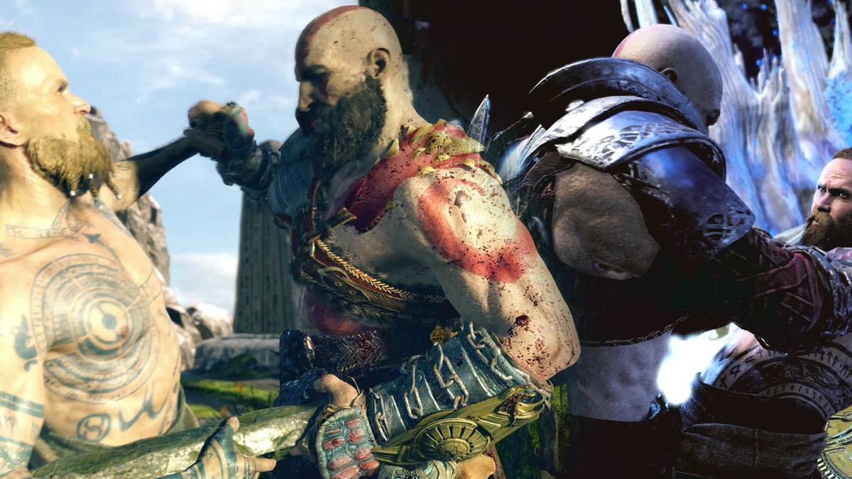 God Of War Baldur Fight
