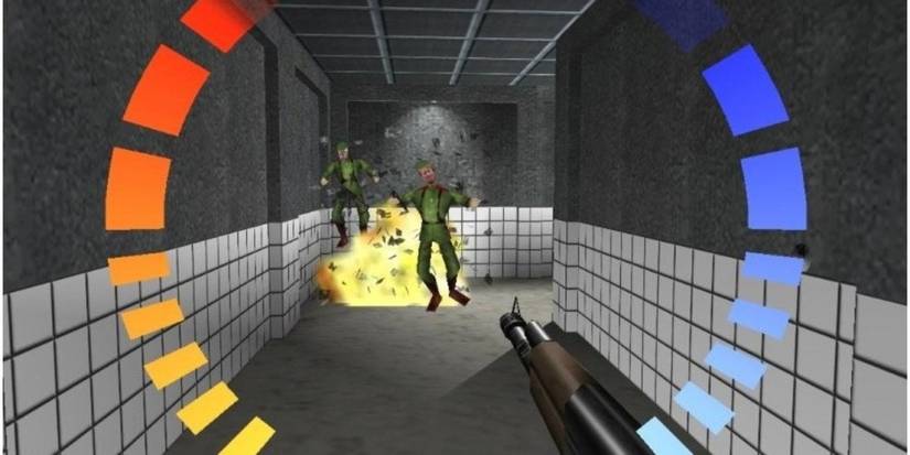 GoldenEye 007 Nintendo 64 Explosion