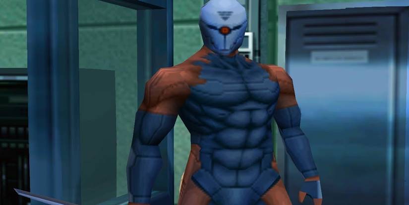 Gray Fox in Metal Gear Solid boss battle