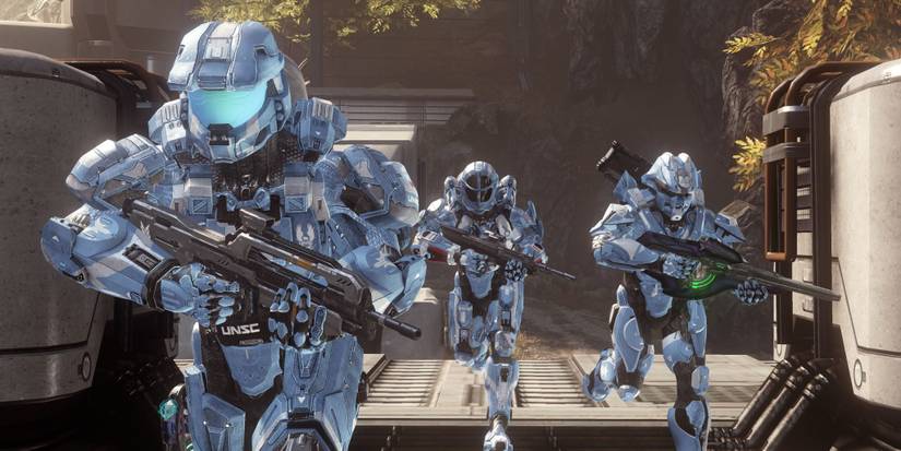 Halo 4 Spartans Sprinting