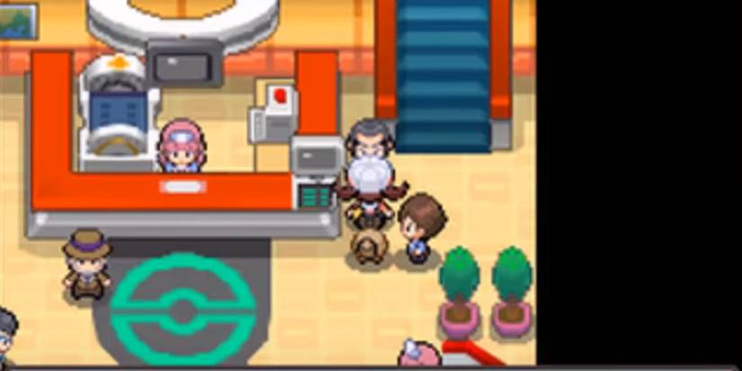 Primo in the Violet City Pokemon Center