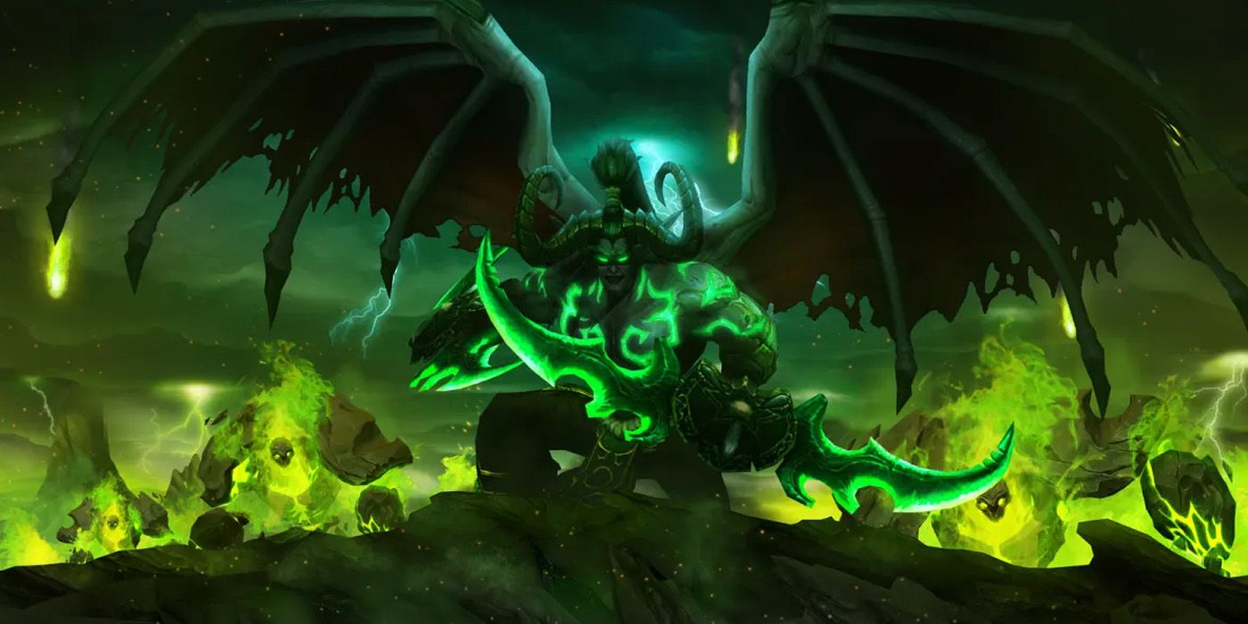 World of Warcraft Illidan and the Blades of Azzinoth