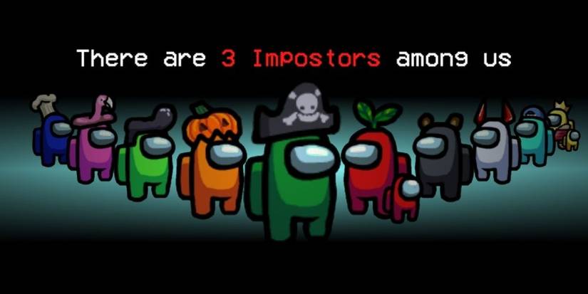 Among Us Crew with 3 Imposters