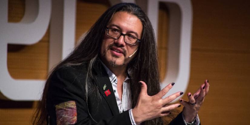 John Romero At An Interview In 2012