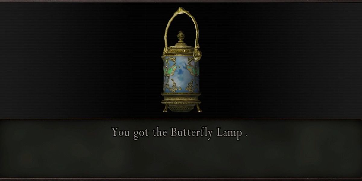 Butterfly Lamp in Resident Evil 4