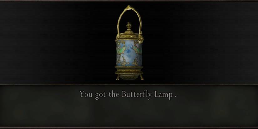 Butterfly Lamp in Resident Evil 4