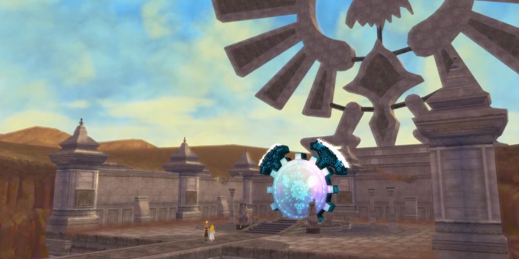 The Legend Of Zelda Skyward Sword Gate Of Time Shrine