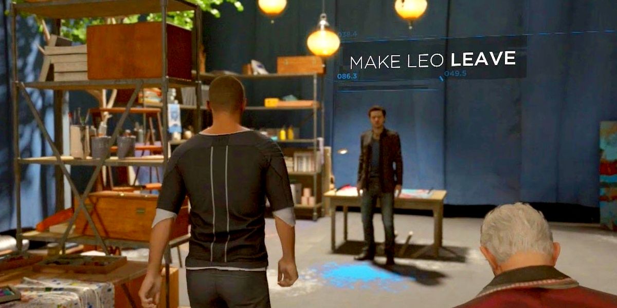 Markus confronting Leo