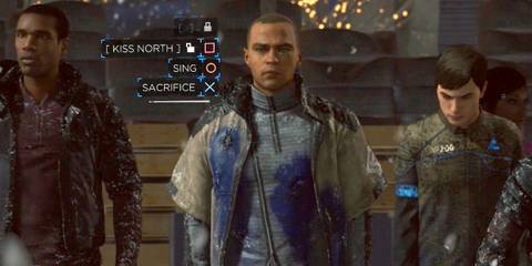 Marcus being given a choice.