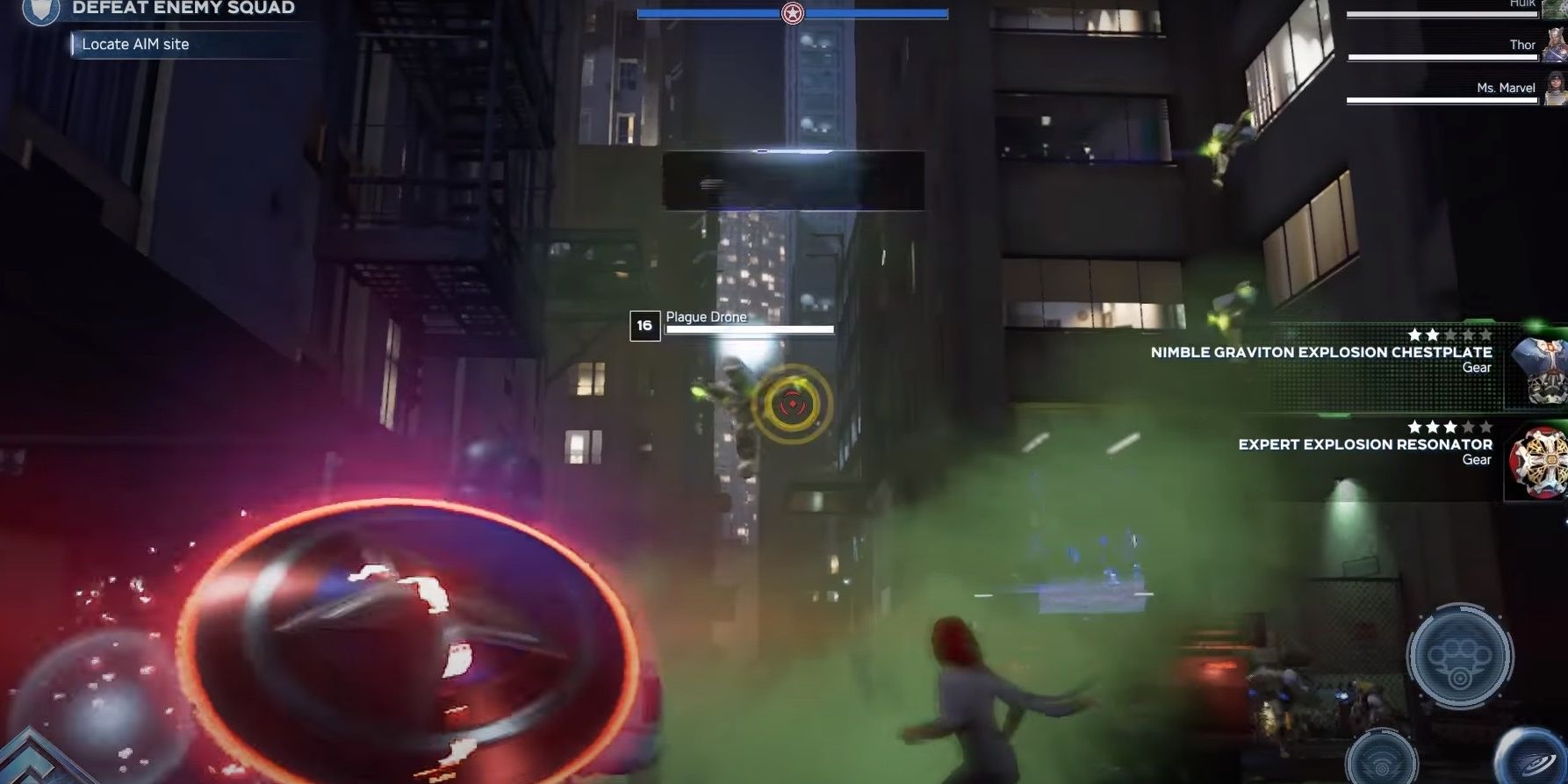Cap fighting drones in Marvel's Avengers
