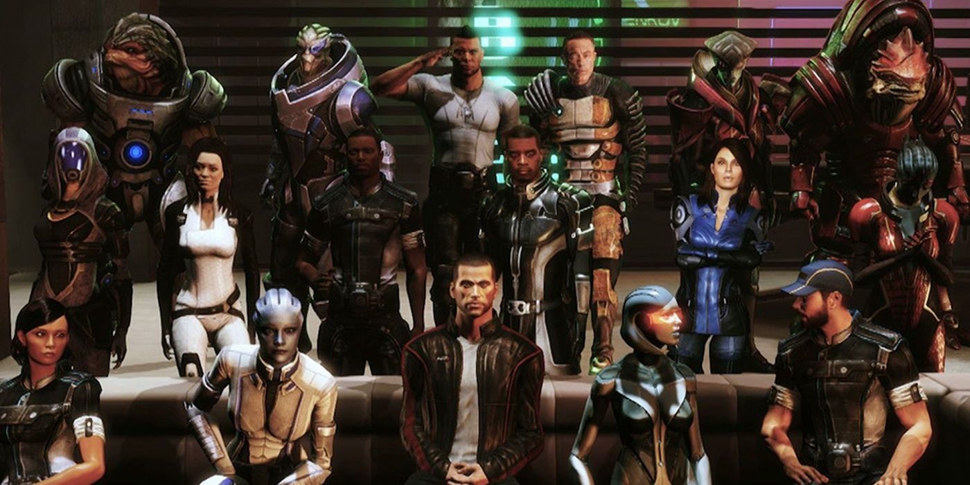 Mass Effect Group Shot