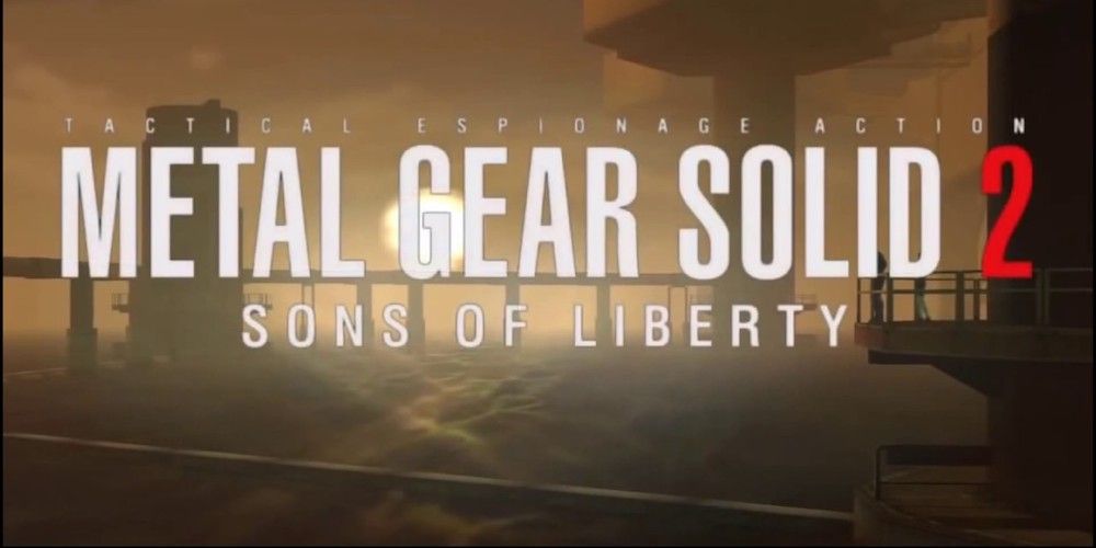 Metal Gear Solid 2 Sons of liberty TGS 2001