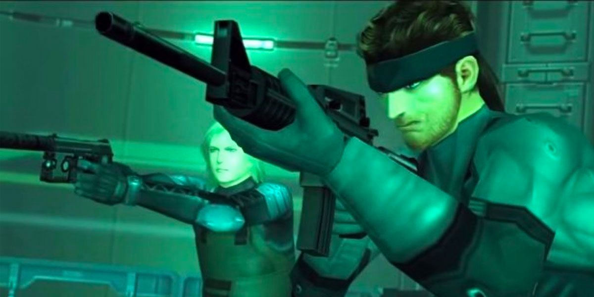 Solid Snake in Metal Gear Solid 2