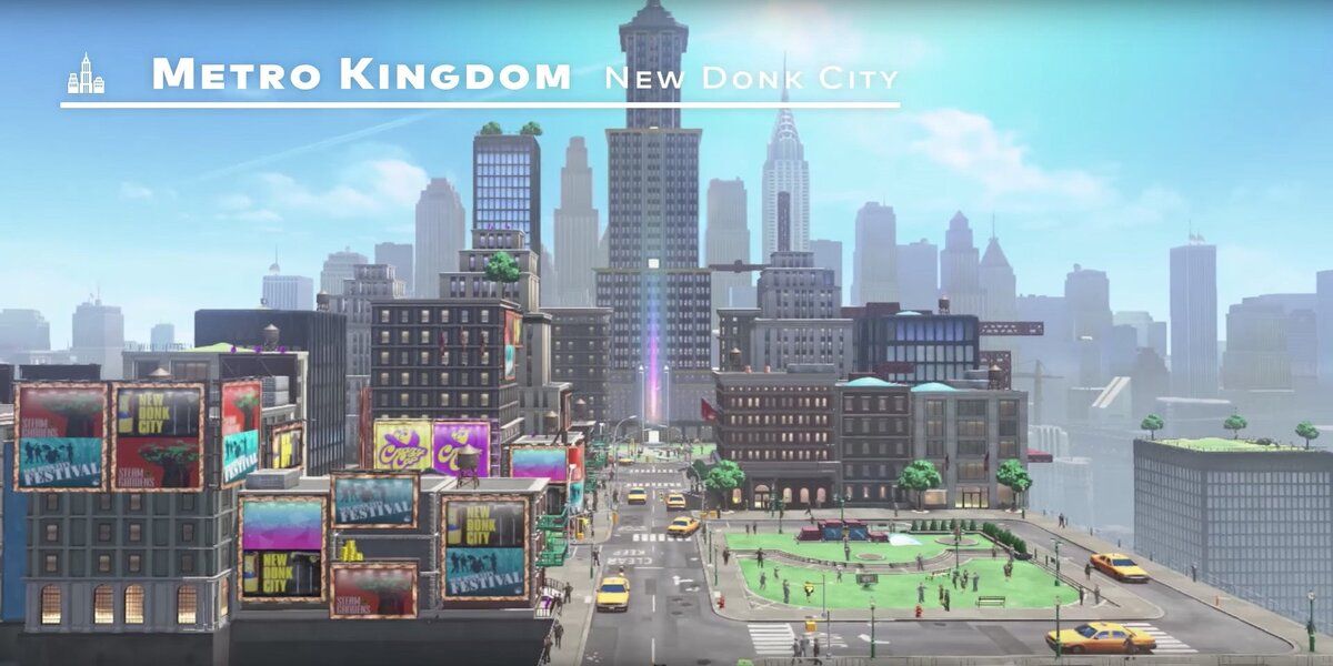 Metro Kingdom in Super Mario Odyssey