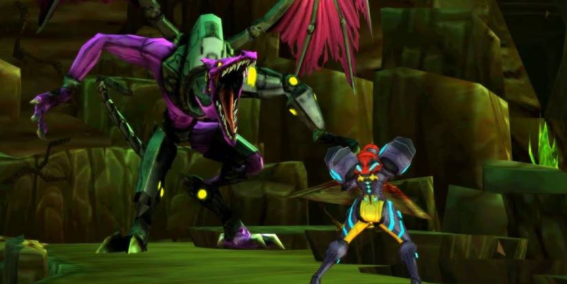 Metroid Samus Returns Proteus Ridley Fight