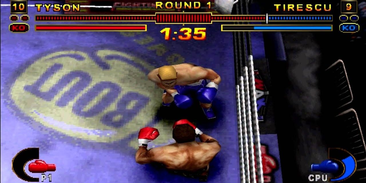 Gameplay of Mike Tyson Boxing