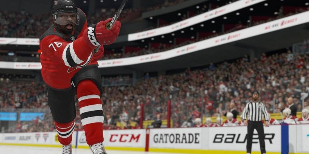 Игрок NHL 21 Devils продолжает работу