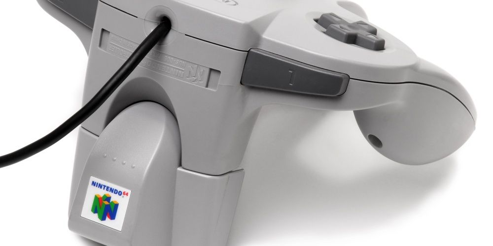 Nintendo 64 Grey Controller With Rumble Pak