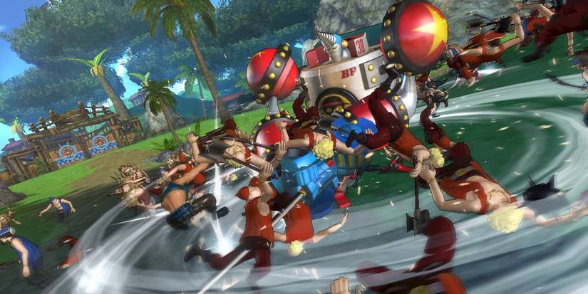 Game One Piece Pirate Warriors 2 Robot Combo Attack