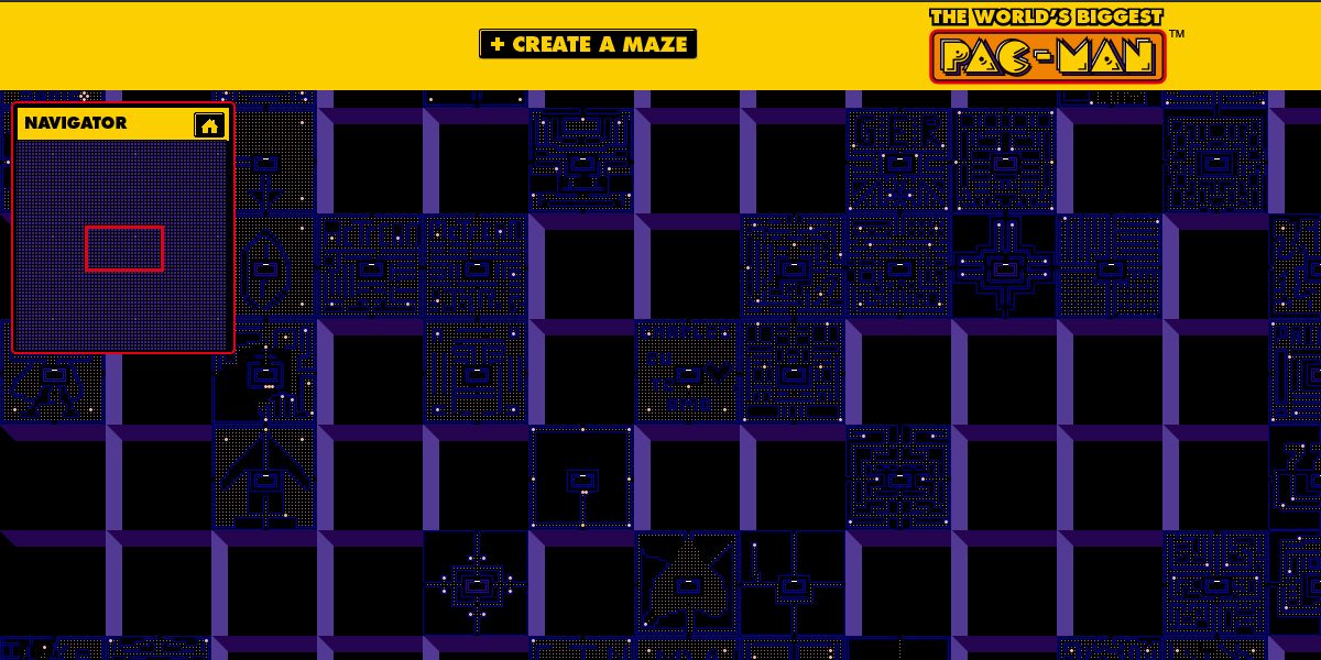 PAC-MAN WORLD BROWSER GAME