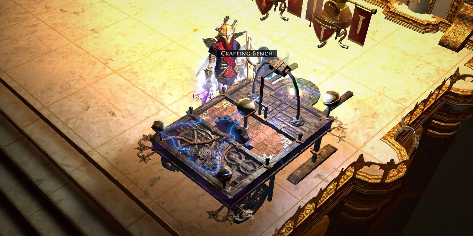 Path of Exile Crafting Bench item.