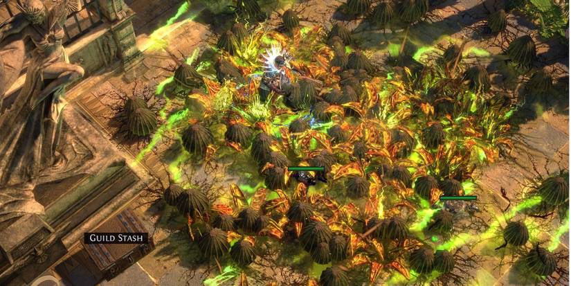 Path of Exile Toxic Rain Shadow.