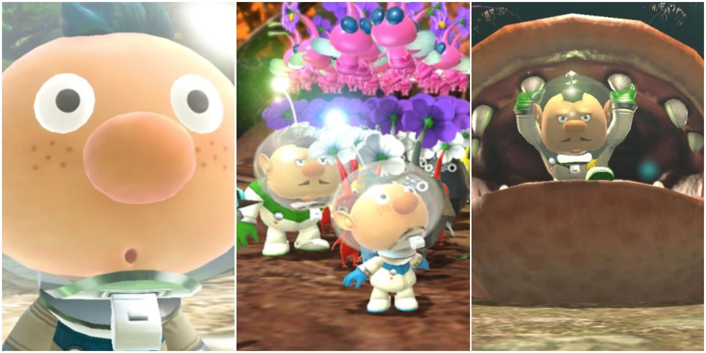 Pikmin 3 Deluxe Leader Leader Squad Open Mouth Trio Header