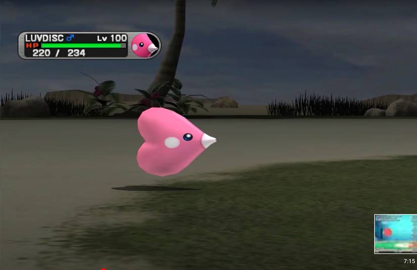 Luvdisc from pokemon