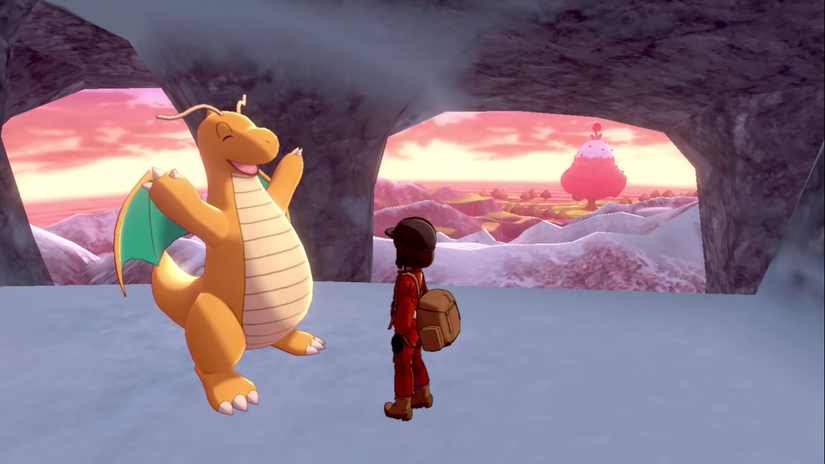 pokemon sword shield crown tundra dragonite returning pokemon