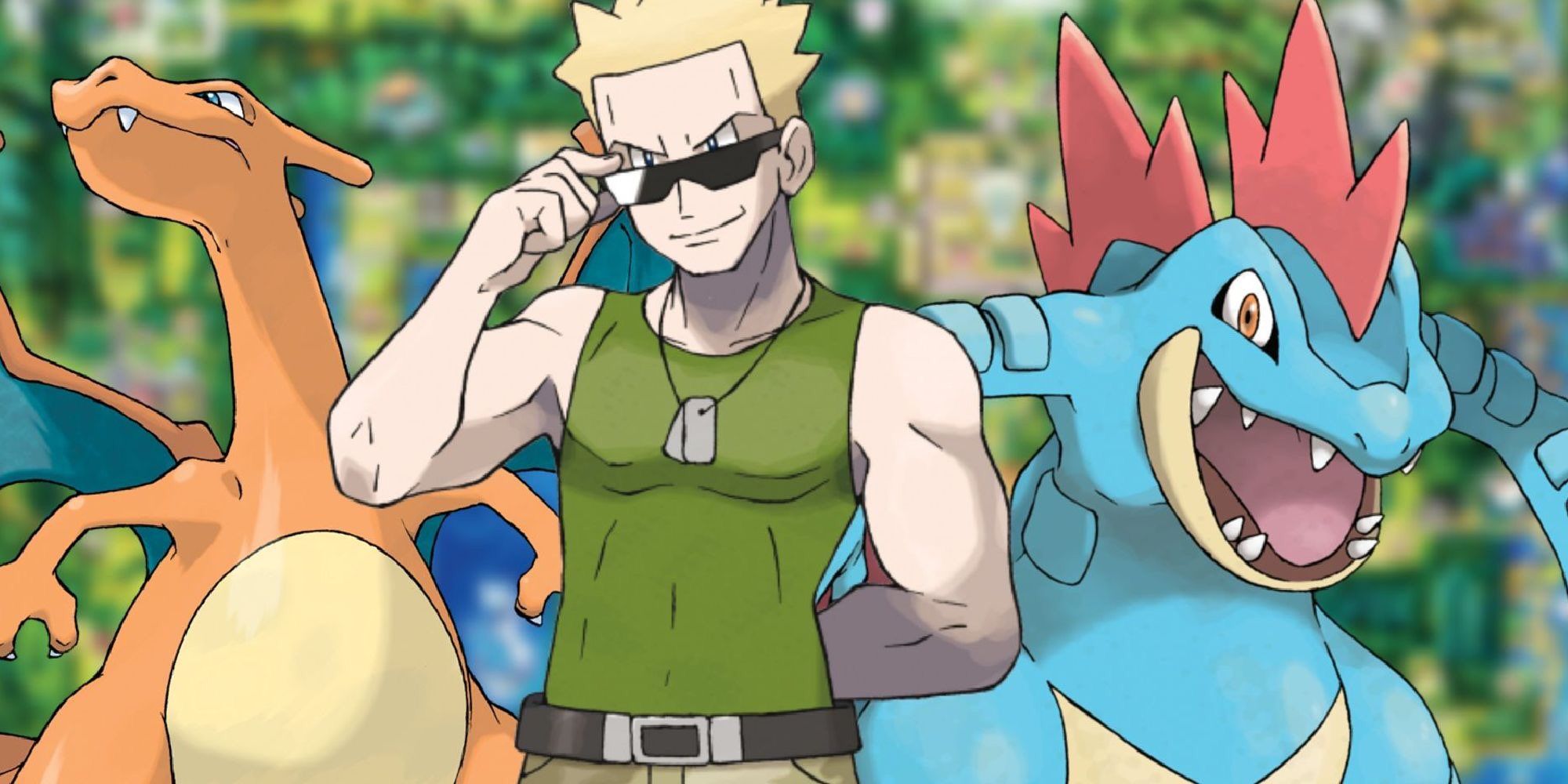 LT. Surge with Charizard and Feraligatr