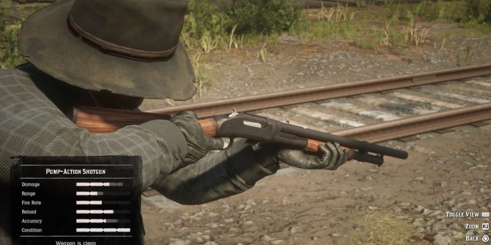 Pump Action Shotgun Stats Red Dead Redemption 2