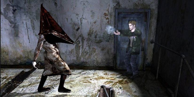 Pyramid Head in Silent Hill 2