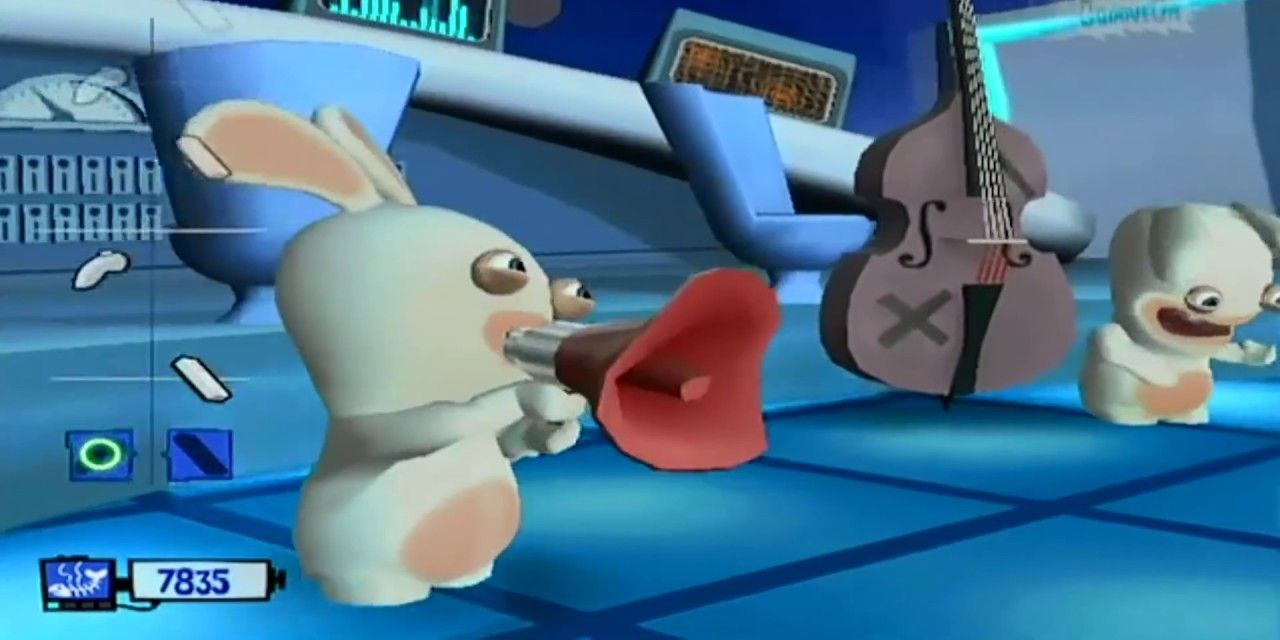 Raving Rabbids TV party