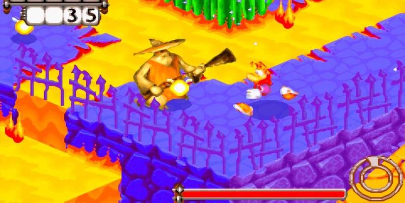 Rayman Hoodlum's revenge GBA game