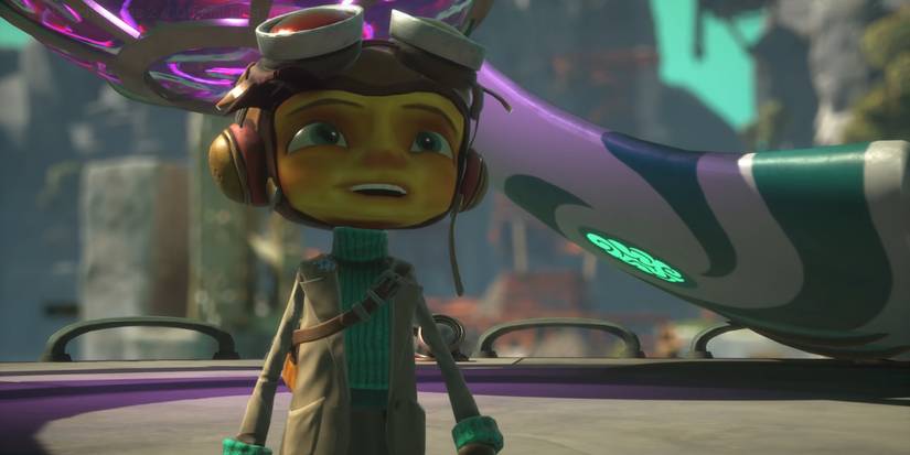 Razputin smiling in Psychonauts 2 