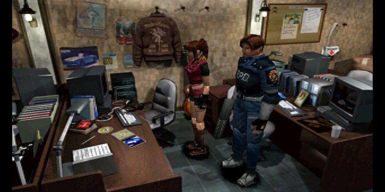 Original Resident Evil 2 gameplay