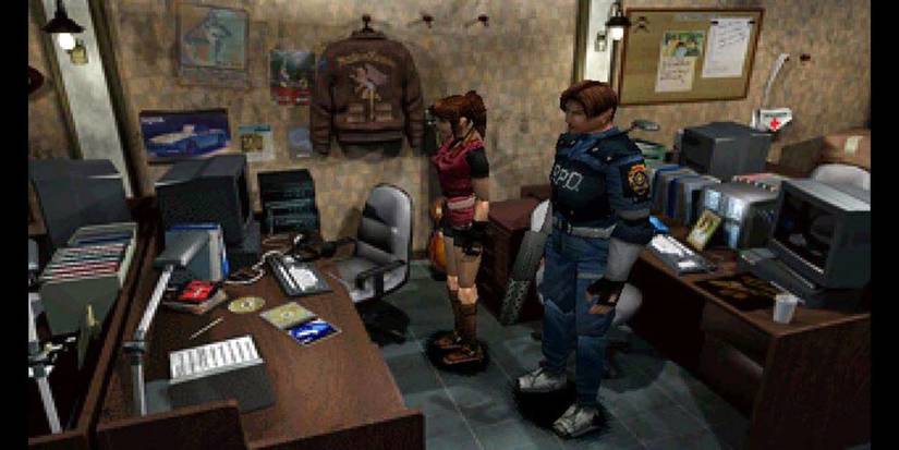 Original Resident Evil 2 gameplay