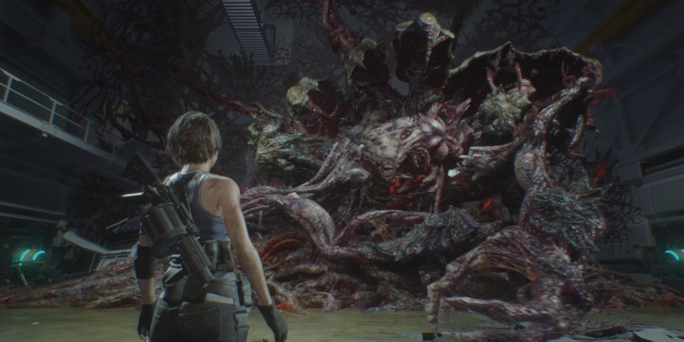 Resident Evil 3 Remake Nemesis Final Form Jill
