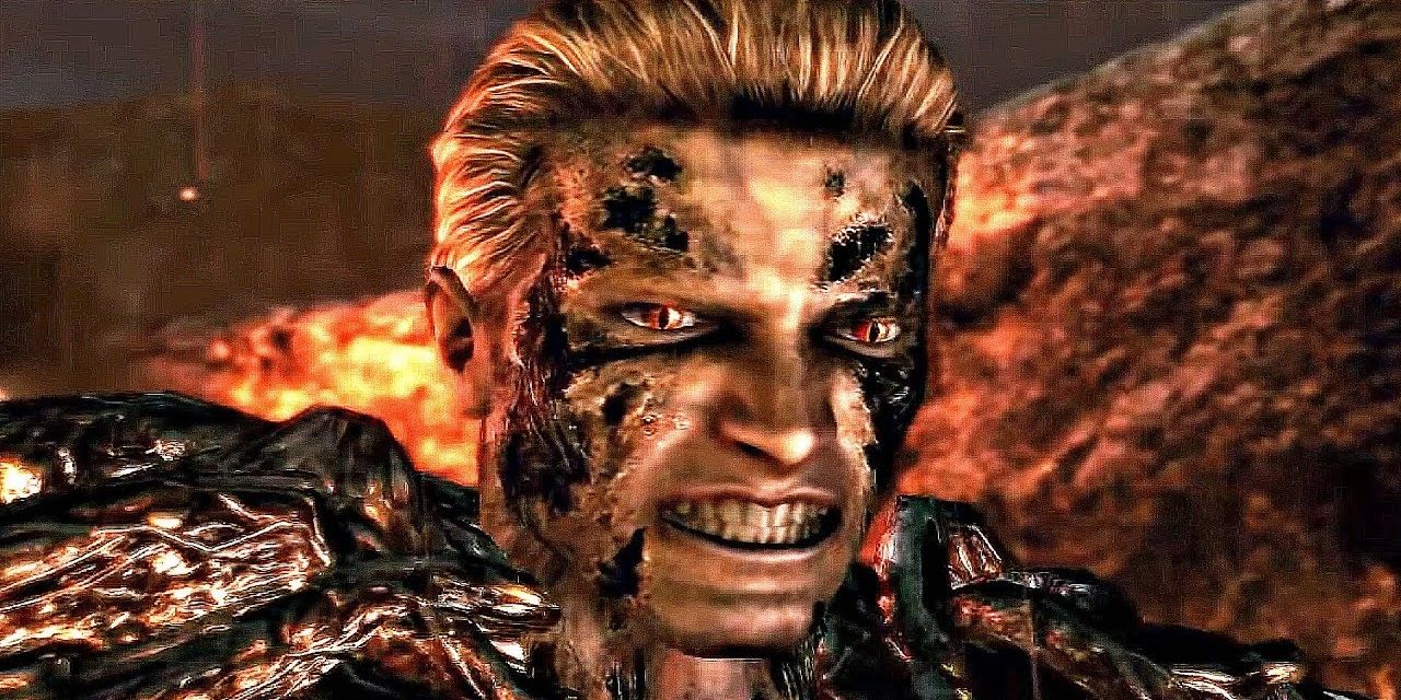 CapcomResident Evil 5 Mutated Albert Wesker Volcano