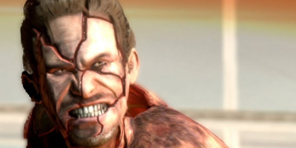 Capcom Resident Evil 6 Derek Simmons Cracked Face